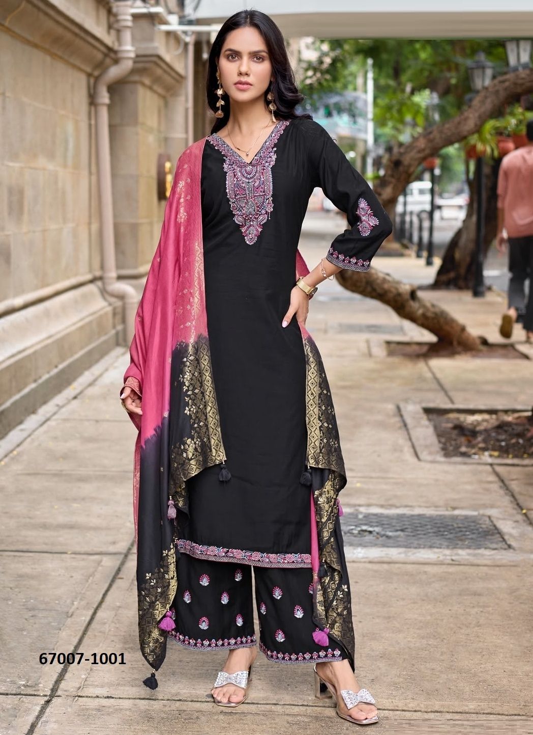 INDRIYA - Catalog # 67007 (Set of 6 Readymade Salwar Suits) INDRIYA - Catalog # 67007 (Set of 6 Readymade Salwar Suits)