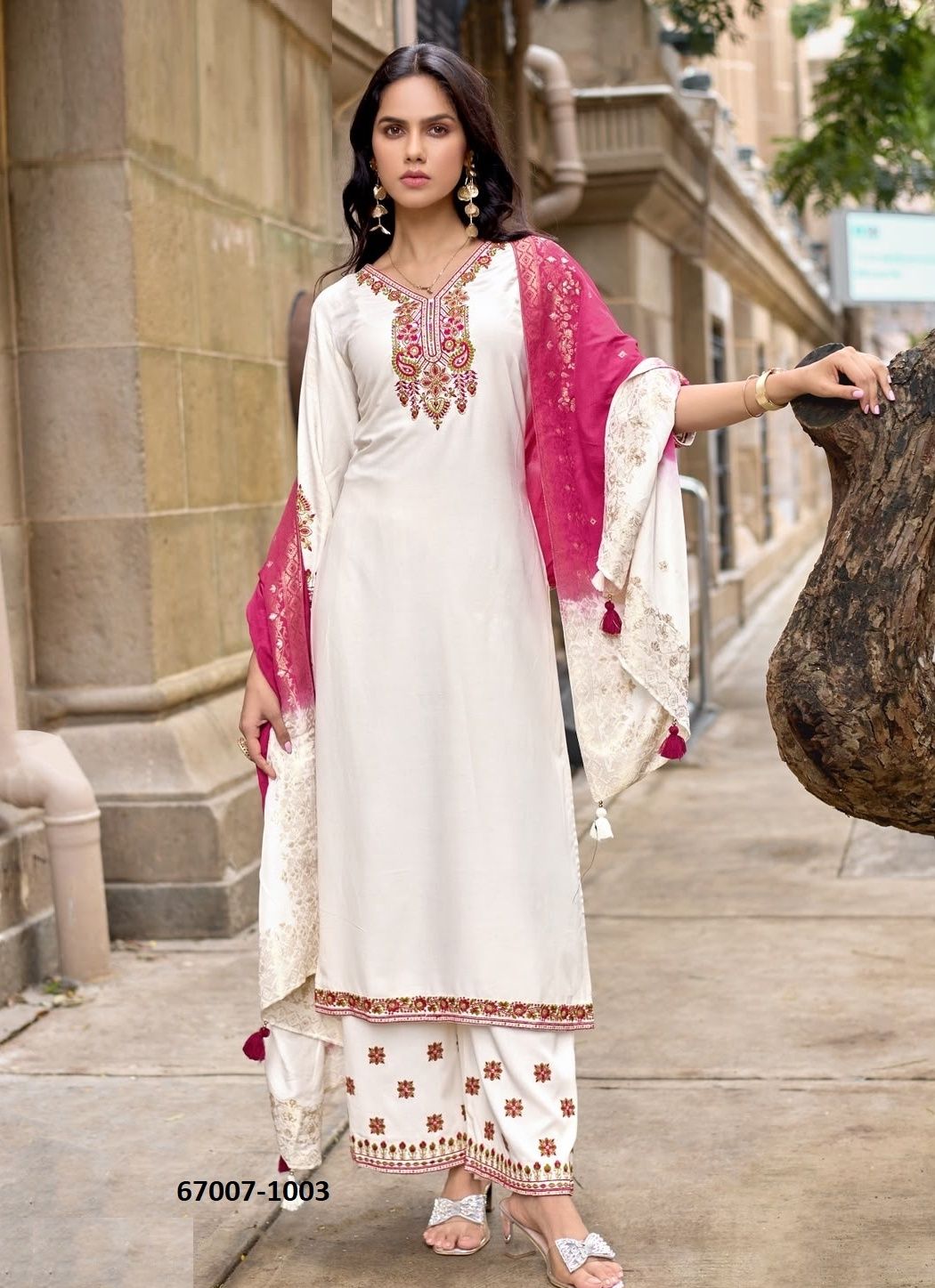 INDRIYA - Catalog # 67007 (Set of 6 Readymade Salwar Suits) INDRIYA - Catalog # 67007 (Set of 6 Readymade Salwar Suits)