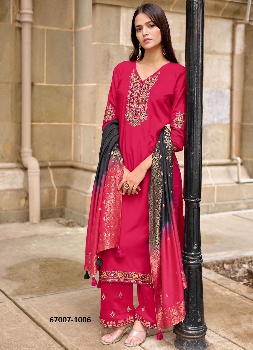 INDRIYA - Catalog # 67007 (Set of 6 Readymade Salwar Suits) INDRIYA - Catalog # 67007 (Set of 6 Readymade Salwar Suits)