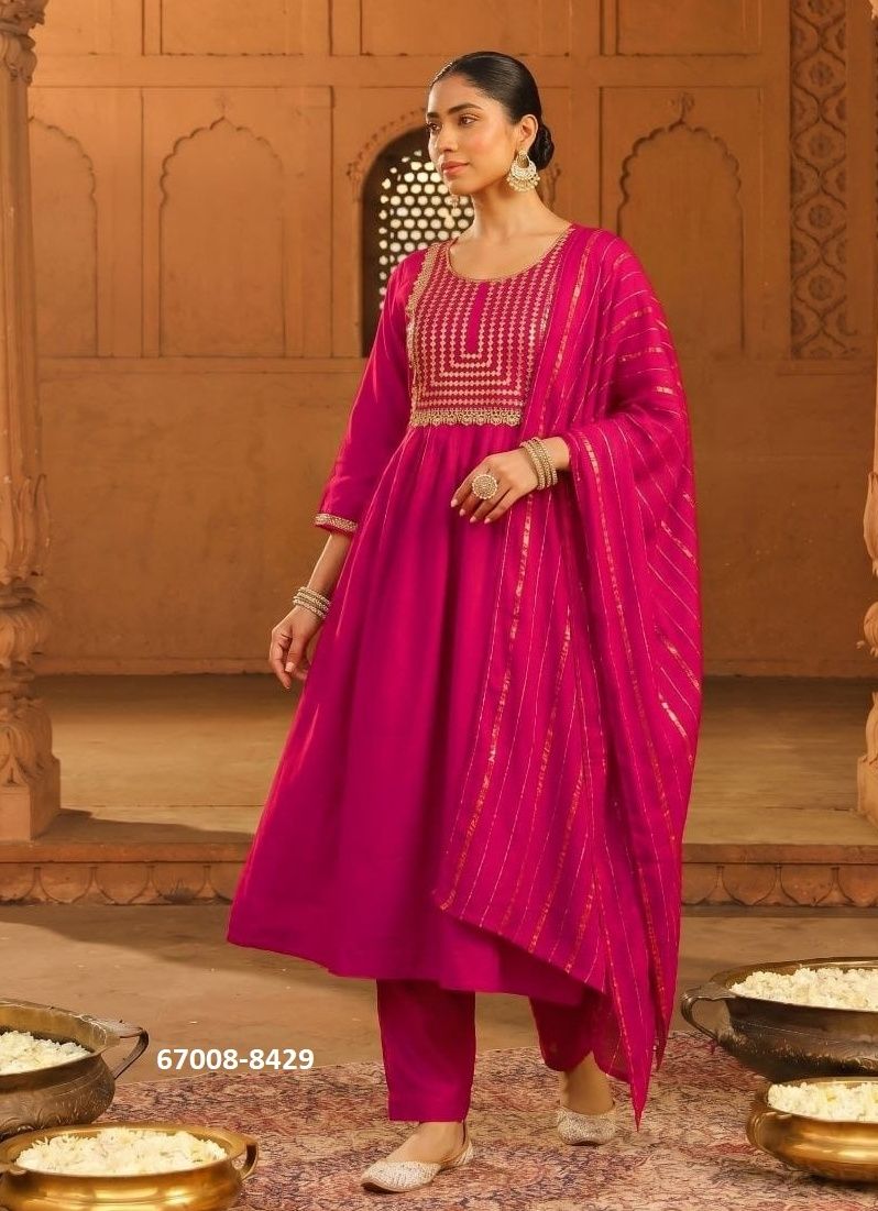 GEETA - Catalog # 67008 (Set of 3 Readymade Salwar Suits) GEETA - Catalog # 67008 (Set of 3 Readymade Salwar Suits)