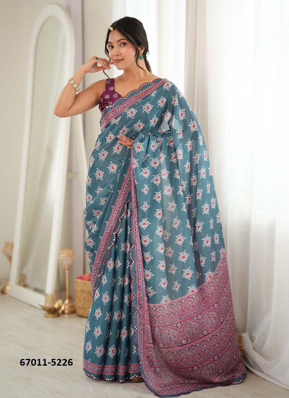 RAHA - Catalog # 67011 (Set of 12 Sarees) RAHA - Catalog # 67011 (Set of 12 Sarees)