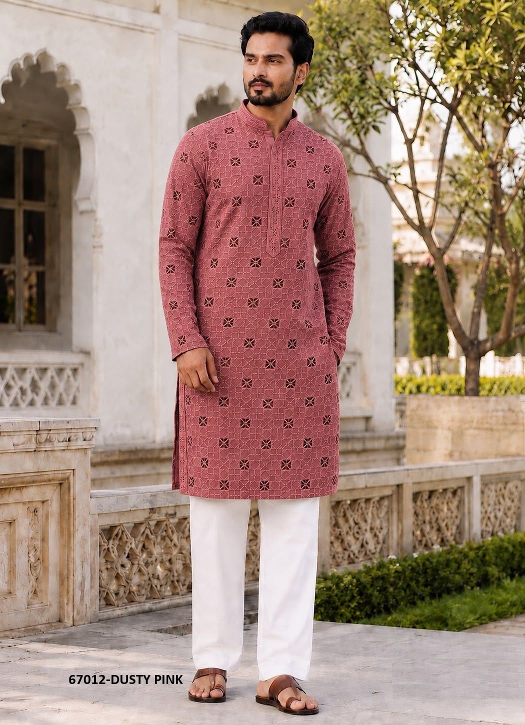 MANYAVAR CHIKANKARI 3 - Catalog # 67012 (Set of 6 Men's Ethnic Wear) MANYAVAR CHIKANKARI 3 - Catalog # 67012 (Set of 6 Men's Ethnic Wear)