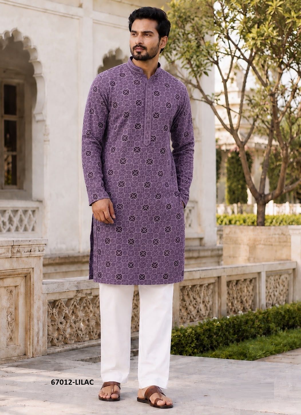 MANYAVAR CHIKANKARI 3 - Catalog # 67012 (Set of 6 Men's Ethnic Wear) MANYAVAR CHIKANKARI 3 - Catalog # 67012 (Set of 6 Men's Ethnic Wear)