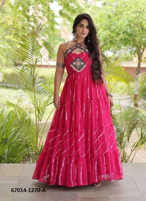 DESIGN 1270 - Catalog # 67014 (Set of 4 Readymade Gowns) DESIGN 1270 - Catalog # 67014 (Set of 4 Readymade Gowns)