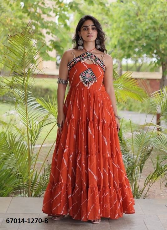 DESIGN 1270 - Catalog # 67014 (Set of 4 Readymade Gowns) DESIGN 1270 - Catalog # 67014 (Set of 4 Readymade Gowns)