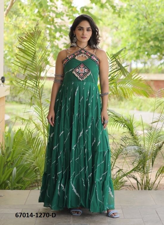 DESIGN 1270 - Catalog # 67014 (Set of 4 Readymade Gowns) DESIGN 1270 - Catalog # 67014 (Set of 4 Readymade Gowns)