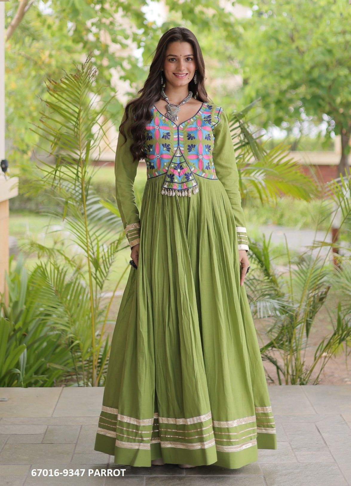 DESIGN 9347 - Catalog # 67016 (Set of 2 Readymade Gowns) DESIGN 9347 - Catalog # 67016 (Set of 2 Readymade Gowns)