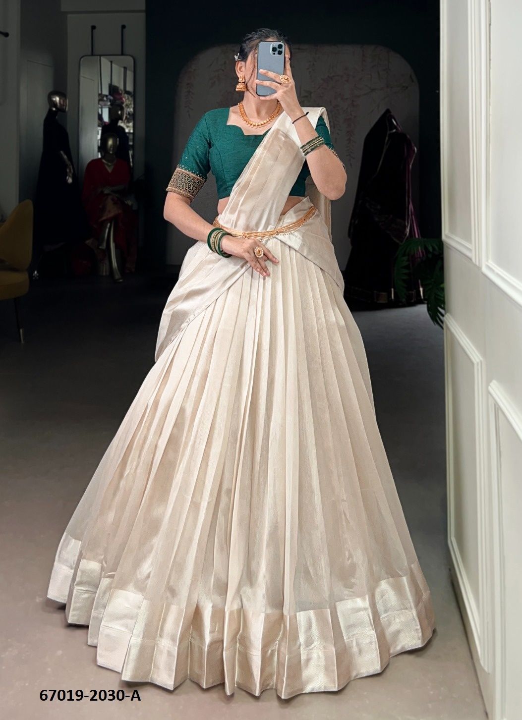 DESIGN 2030 - Catalog # 67019 (Set of 3 Semi-Stitched Lehengas) DESIGN 2030 - Catalog # 67019 (Set of 3 Semi-Stitched Lehengas)