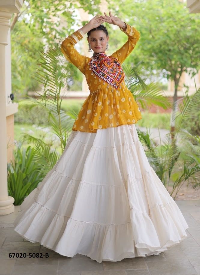 DESIGN 5082 - Catalog # 67020 (Set of 6 Readymade Lehengas)