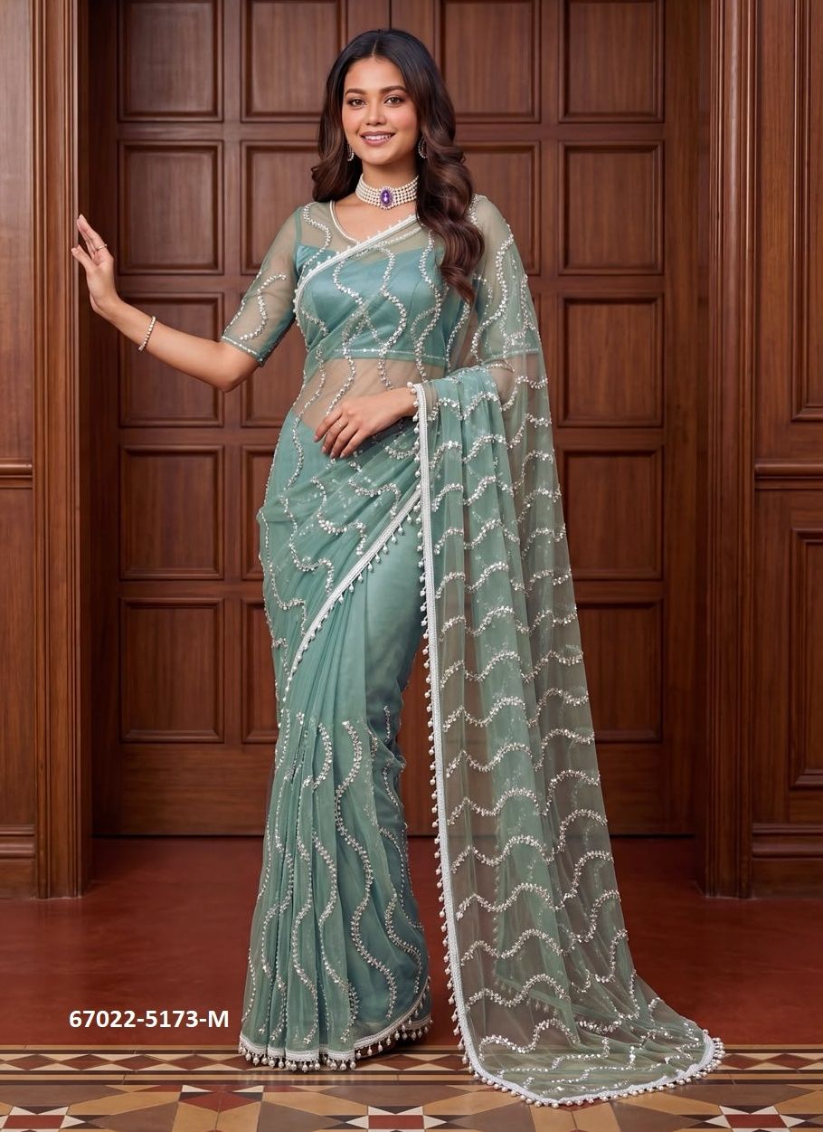 DESIGN 5173 - Catalog # 67022 (Set of 16 Sarees) DESIGN 5173 - Catalog # 67022 (Set of 16 Sarees)