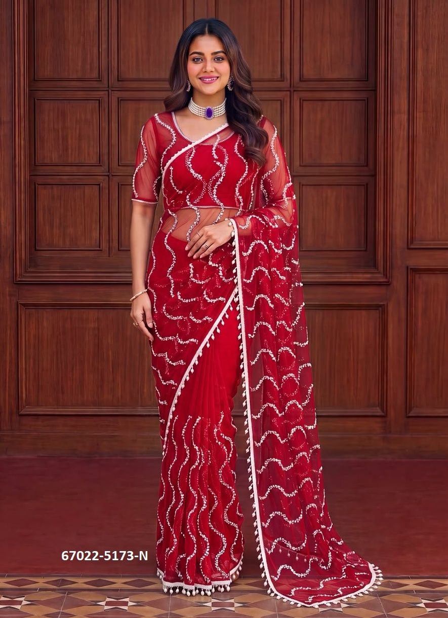 DESIGN 5173 - Catalog # 67022 (Set of 16 Sarees) DESIGN 5173 - Catalog # 67022 (Set of 16 Sarees)
