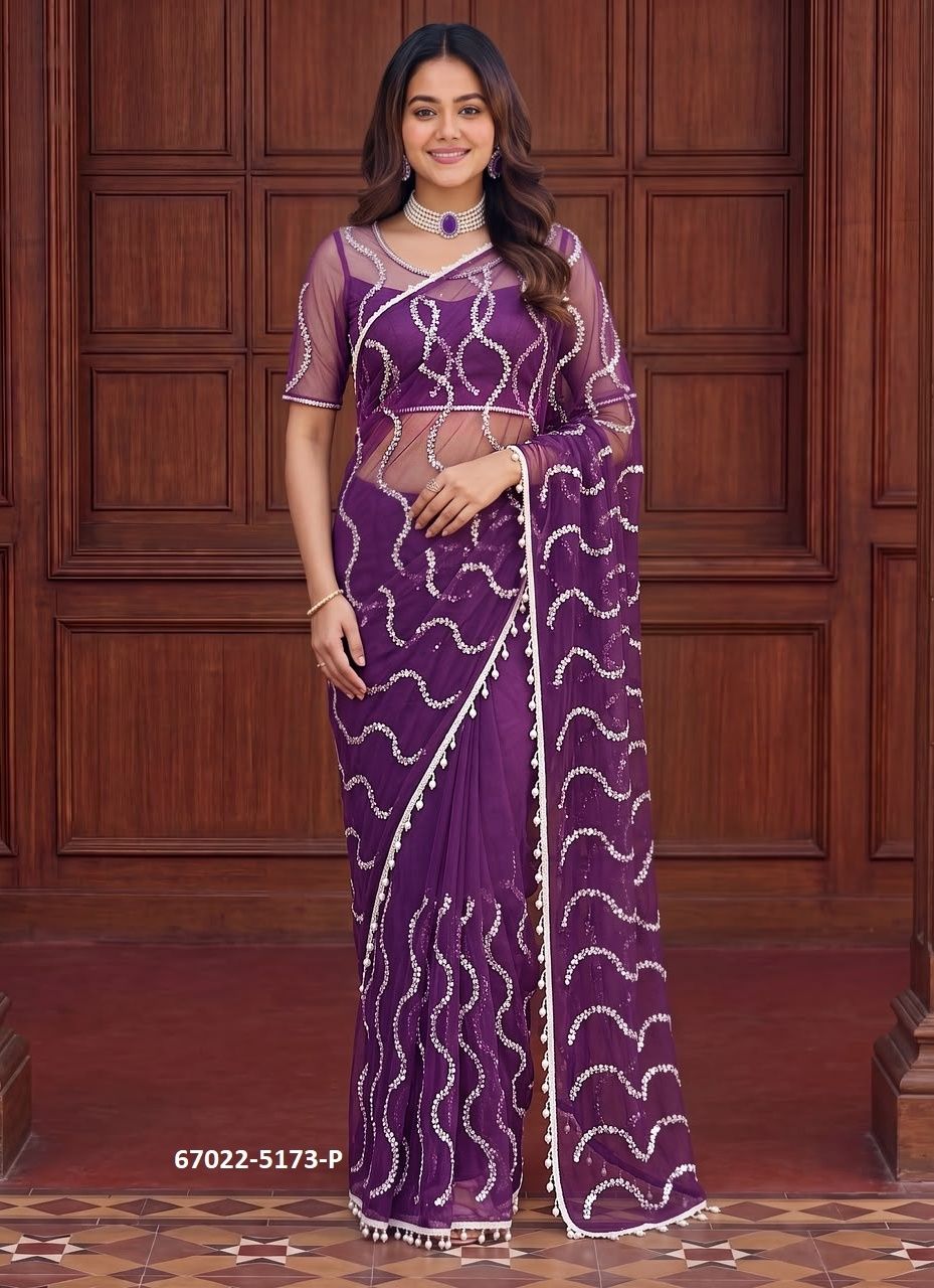 DESIGN 5173 - Catalog # 67022 (Set of 16 Sarees) DESIGN 5173 - Catalog # 67022 (Set of 16 Sarees)