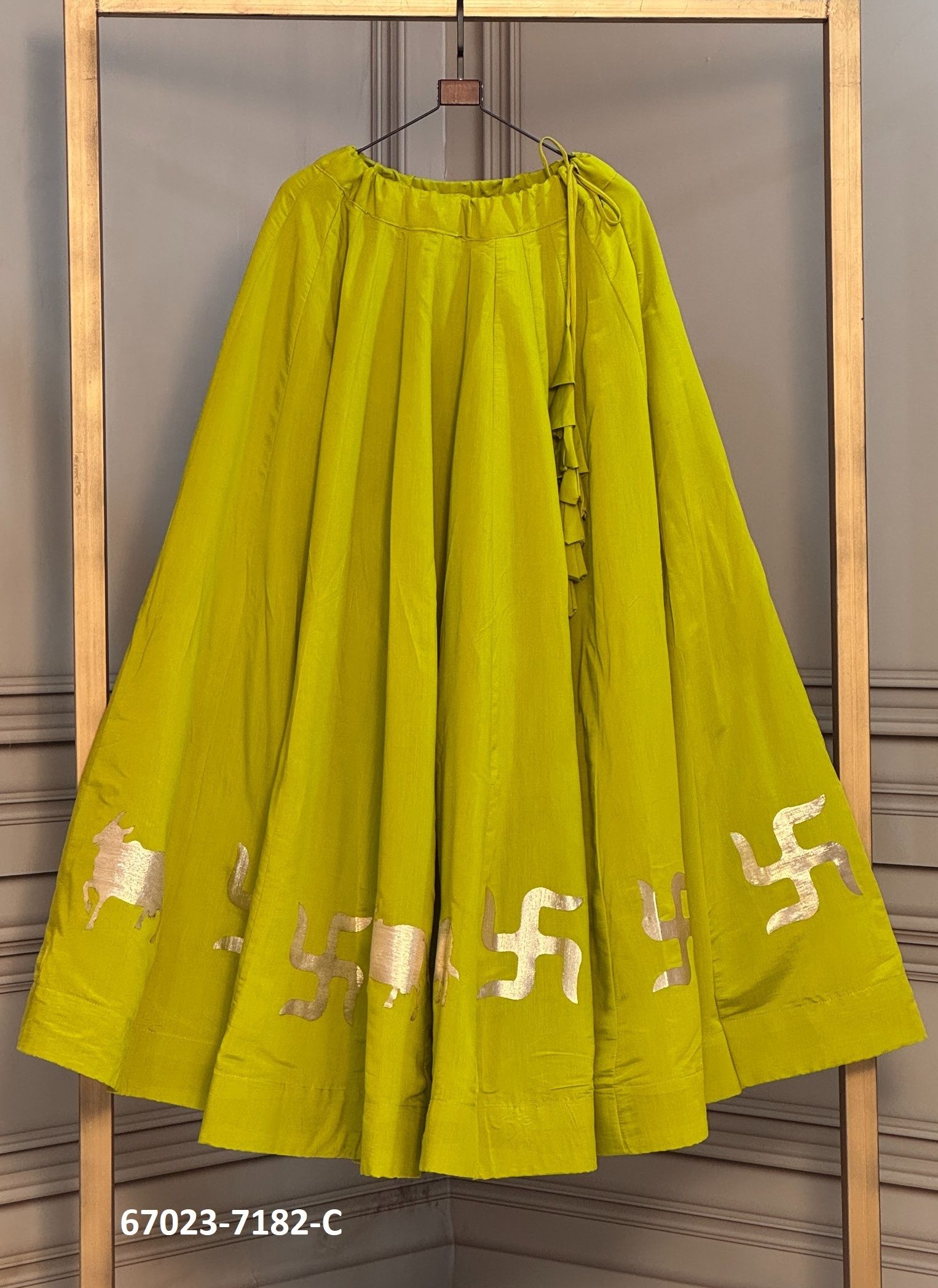 NAVRATRI SPECIAL ONLY LEHENGAS 7182 - Catalog # 67023 (Set of 6 Only Bottoms) NAVRATRI SPECIAL ONLY LEHENGAS 7182 - Catalog # 67023 (Set of 6 Only Bottoms)