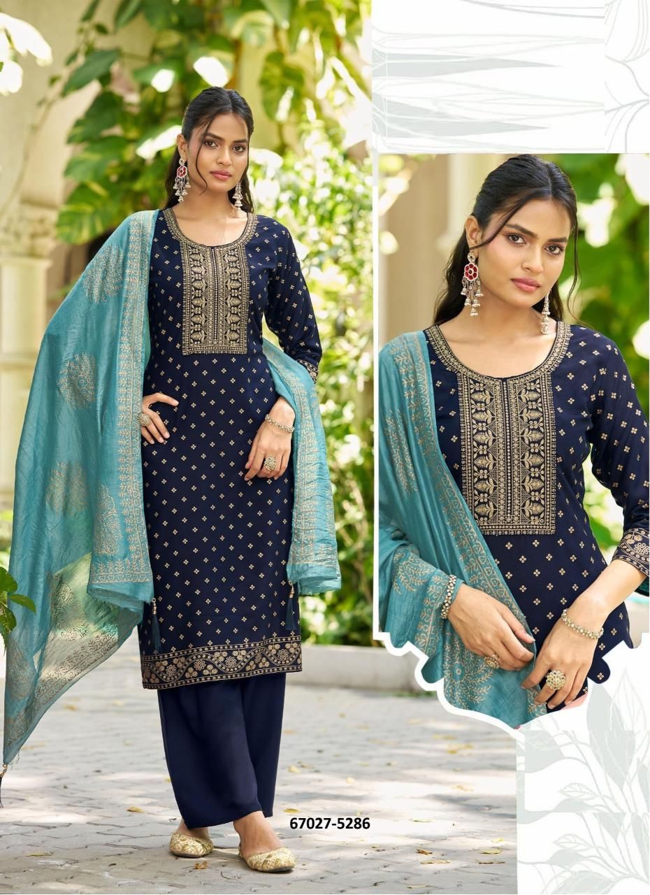 SALONI - Catalog # 67027 (Set of 28 SIZE-SETS [Readymade Salwar Suits])