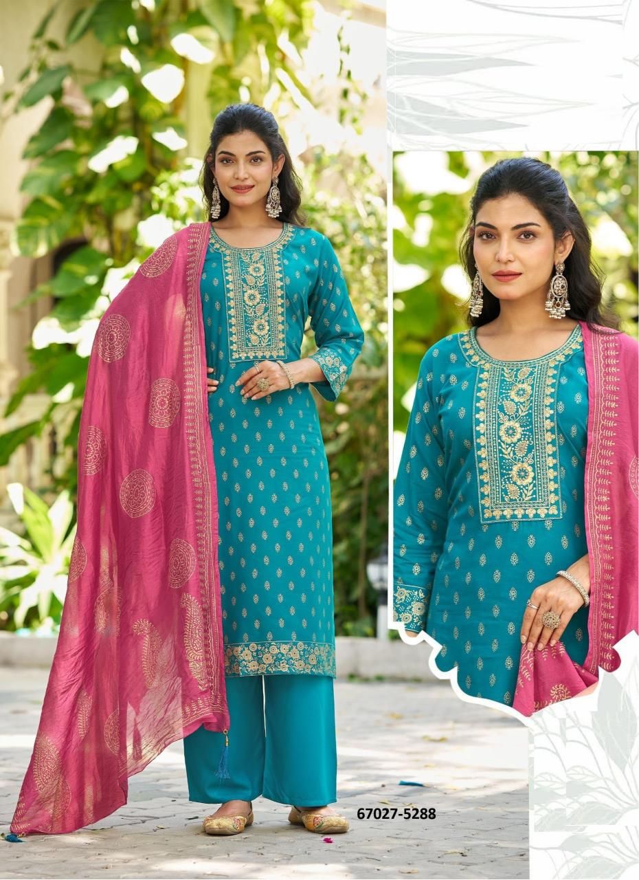 SALONI - Catalog # 67027 (Set of 28 SIZE-SETS [Readymade Salwar Suits])