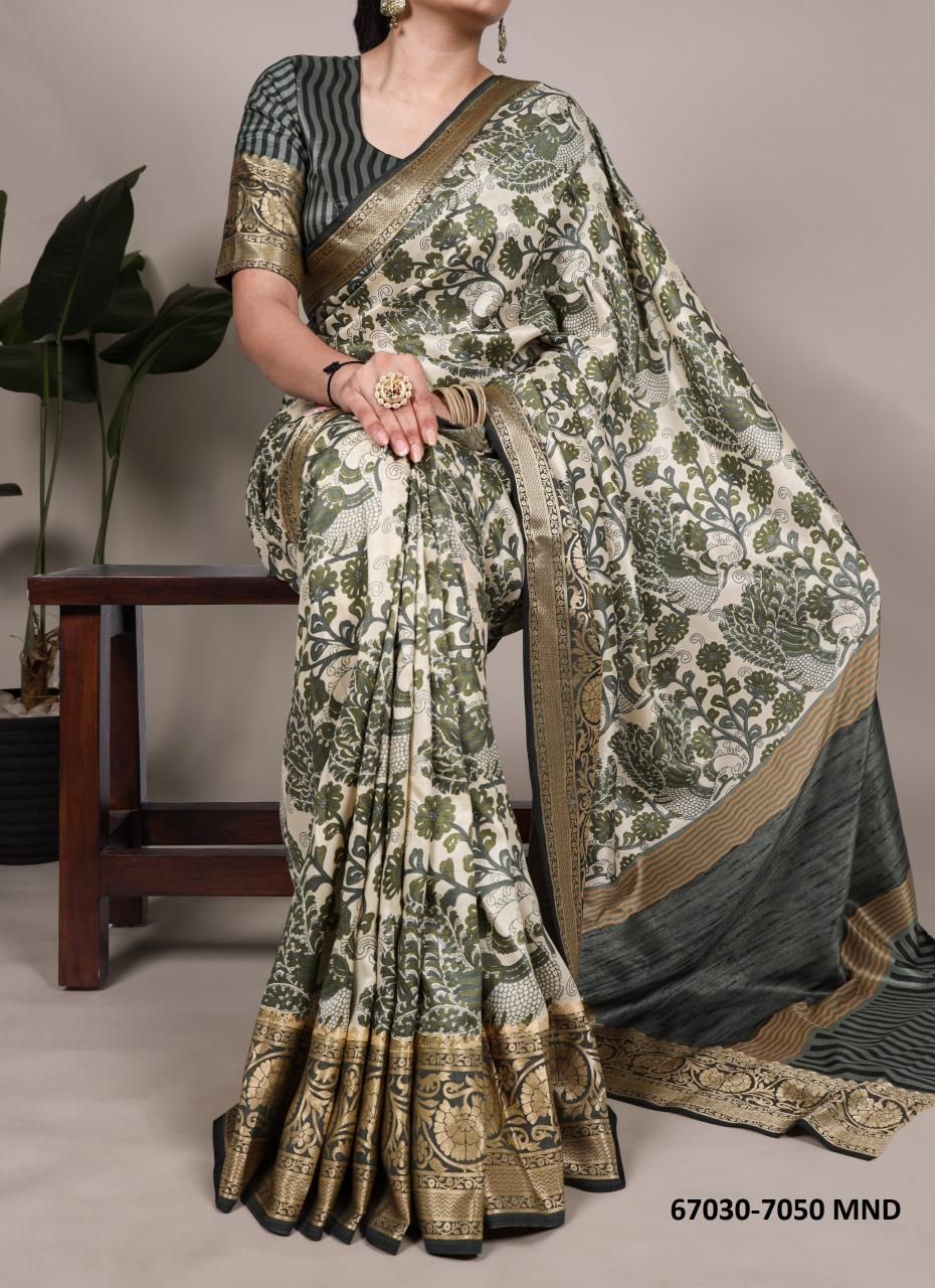 DESIGN 7050 - Catalog # 67030 (Set of 4 Sarees) DESIGN 7050 - Catalog # 67030 (Set of 4 Sarees)