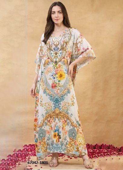 KAFTAN-E-NAZAKAT 18 - Catalog # 67042 (Set of 8 Kaftans / Ponchos) KAFTAN-E-NAZAKAT 18 - Catalog # 67042 (Set of 8 Kaftans / Ponchos)