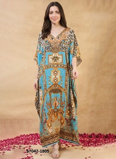 KAFTAN-E-NAZAKAT 18 - Catalog # 67042 (Set of 8 Kaftans / Ponchos) KAFTAN-E-NAZAKAT 18 - Catalog # 67042 (Set of 8 Kaftans / Ponchos)