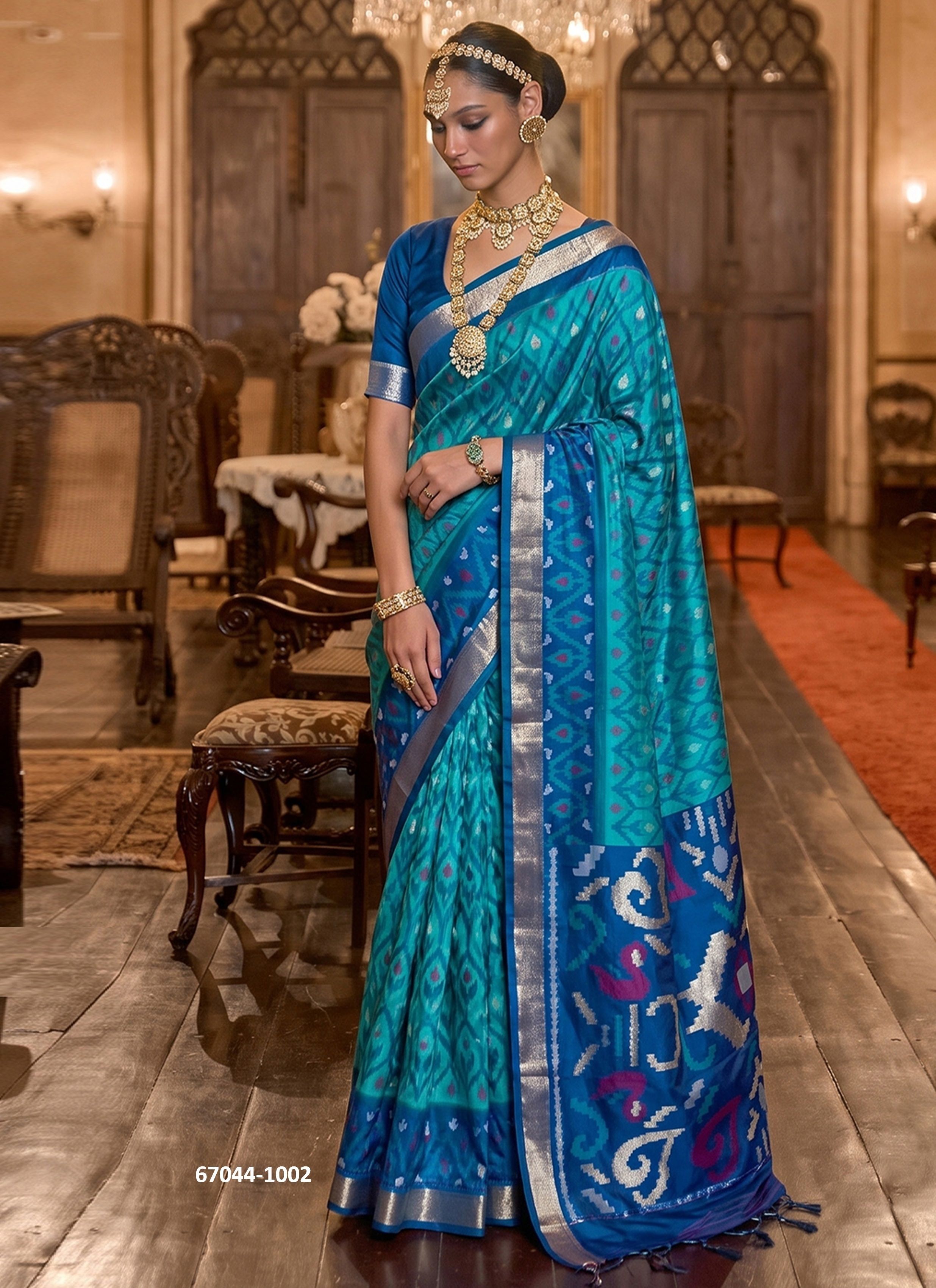 ADISHREE SILK - Catalog # 67044 (Set of 6 Sarees) ADISHREE SILK - Catalog # 67044 (Set of 6 Sarees)