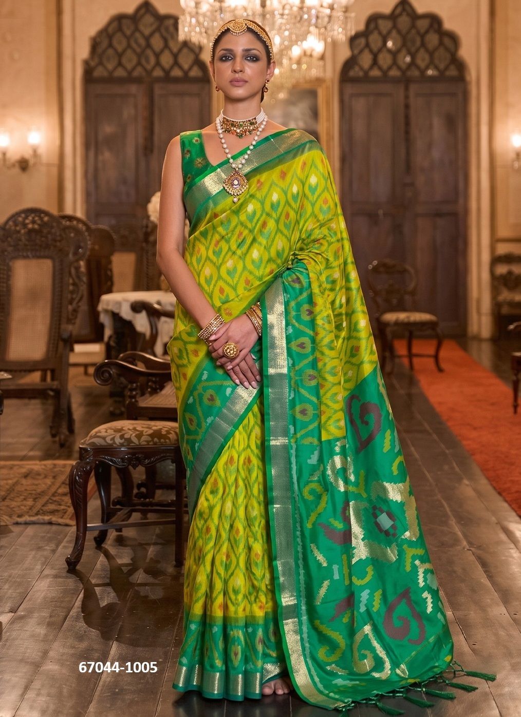 ADISHREE SILK - Catalog # 67044 (Set of 6 Sarees) ADISHREE SILK - Catalog # 67044 (Set of 6 Sarees)