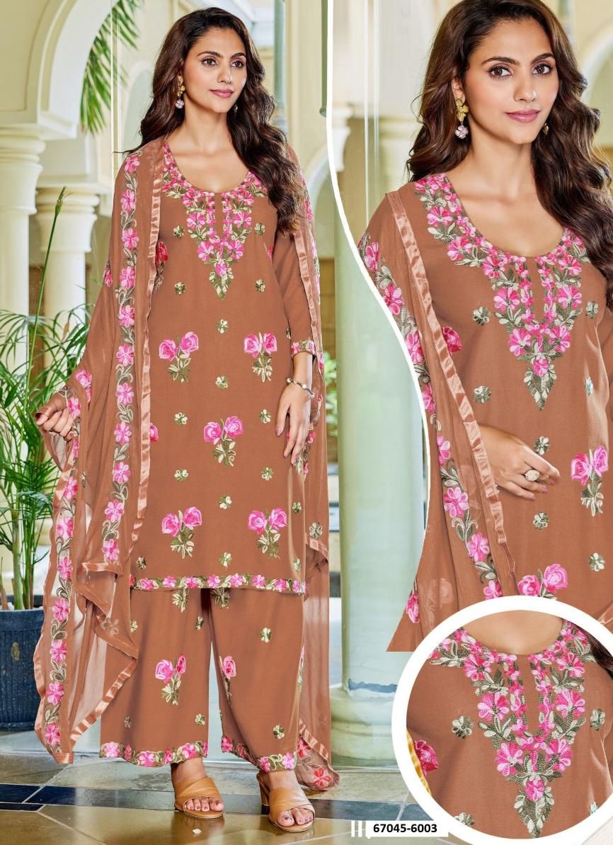 JANNAT 3 - Catalog # 67045 (Set of 28 SIZE-SETS [Readymade Salwar Suits])