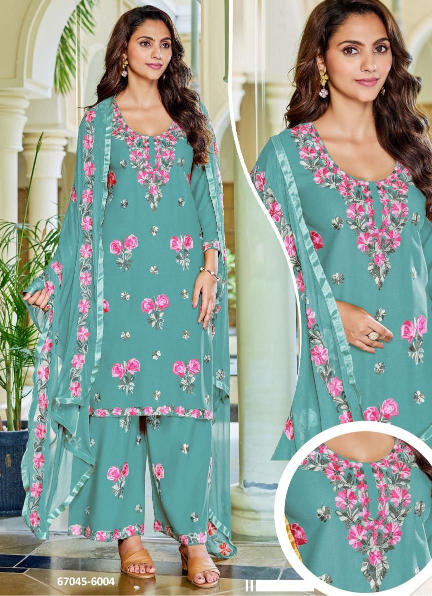 JANNAT 3 - Catalog # 67045 (Set of 28 SIZE-SETS [Readymade Salwar Suits])