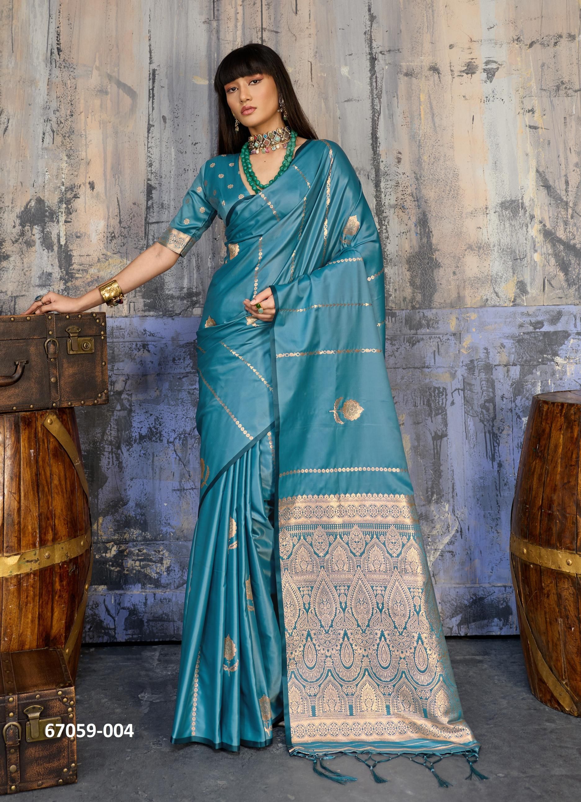 KANTHAKALA ICONIC - Catalog # 67059 (Set of 5 Sarees) KANTHAKALA ICONIC - Catalog # 67059 (Set of 5 Sarees)