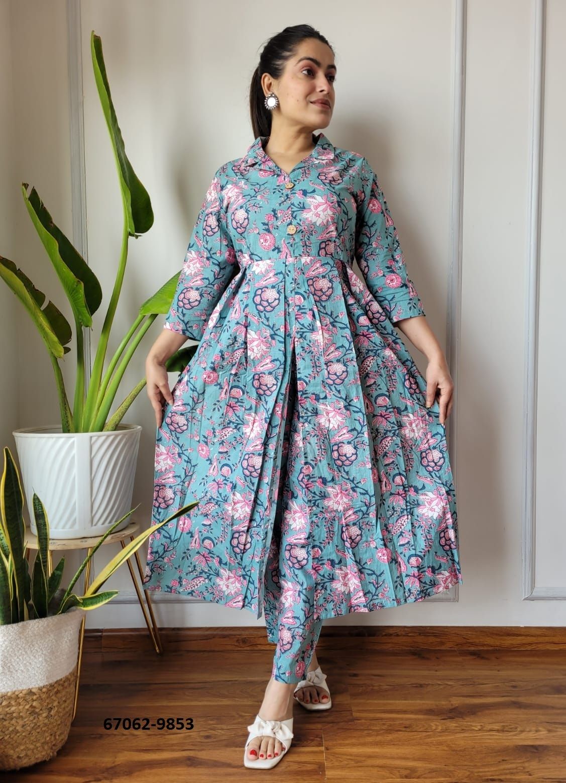 TRADITIONAL BAGRU PRINTED CO-ORD SET 9841 - Catalog # 67062 (Set of 13 Tops With Bottoms) TRADITIONAL BAGRU PRINTED CO-ORD SET 9841 - Catalog # 67062 (Set of 13 Tops With Bottoms)
