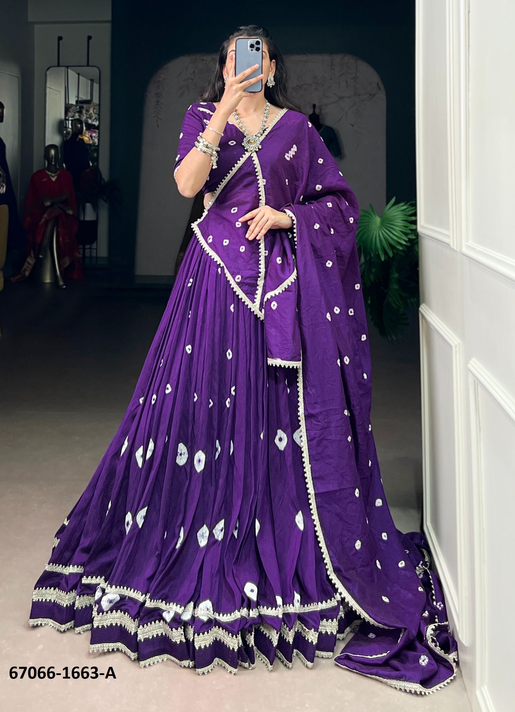 ROOP 1663 - Catalog # 67066 (Set of 2 Readymade Lehengas) ROOP 1663 - Catalog # 67066 (Set of 2 Readymade Lehengas)