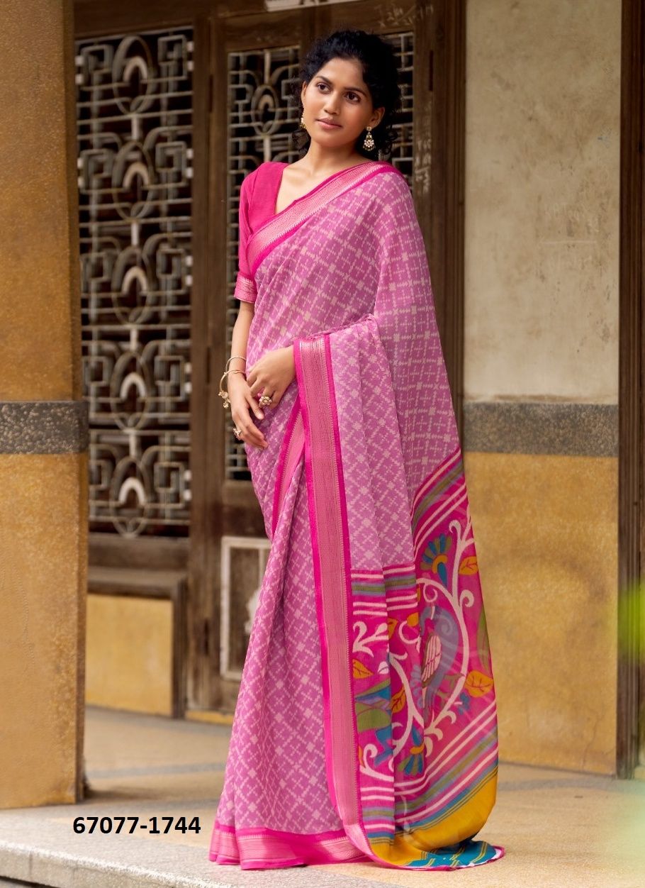 KIVARA - Catalog # 67077 (Set of 10 Sarees) KIVARA - Catalog # 67077 (Set of 10 Sarees)