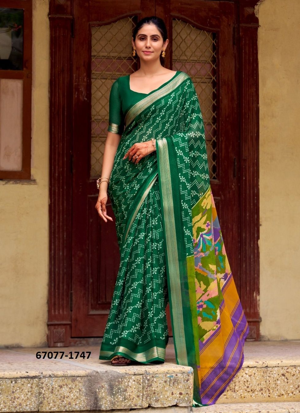 KIVARA - Catalog # 67077 (Set of 10 Sarees) KIVARA - Catalog # 67077 (Set of 10 Sarees)