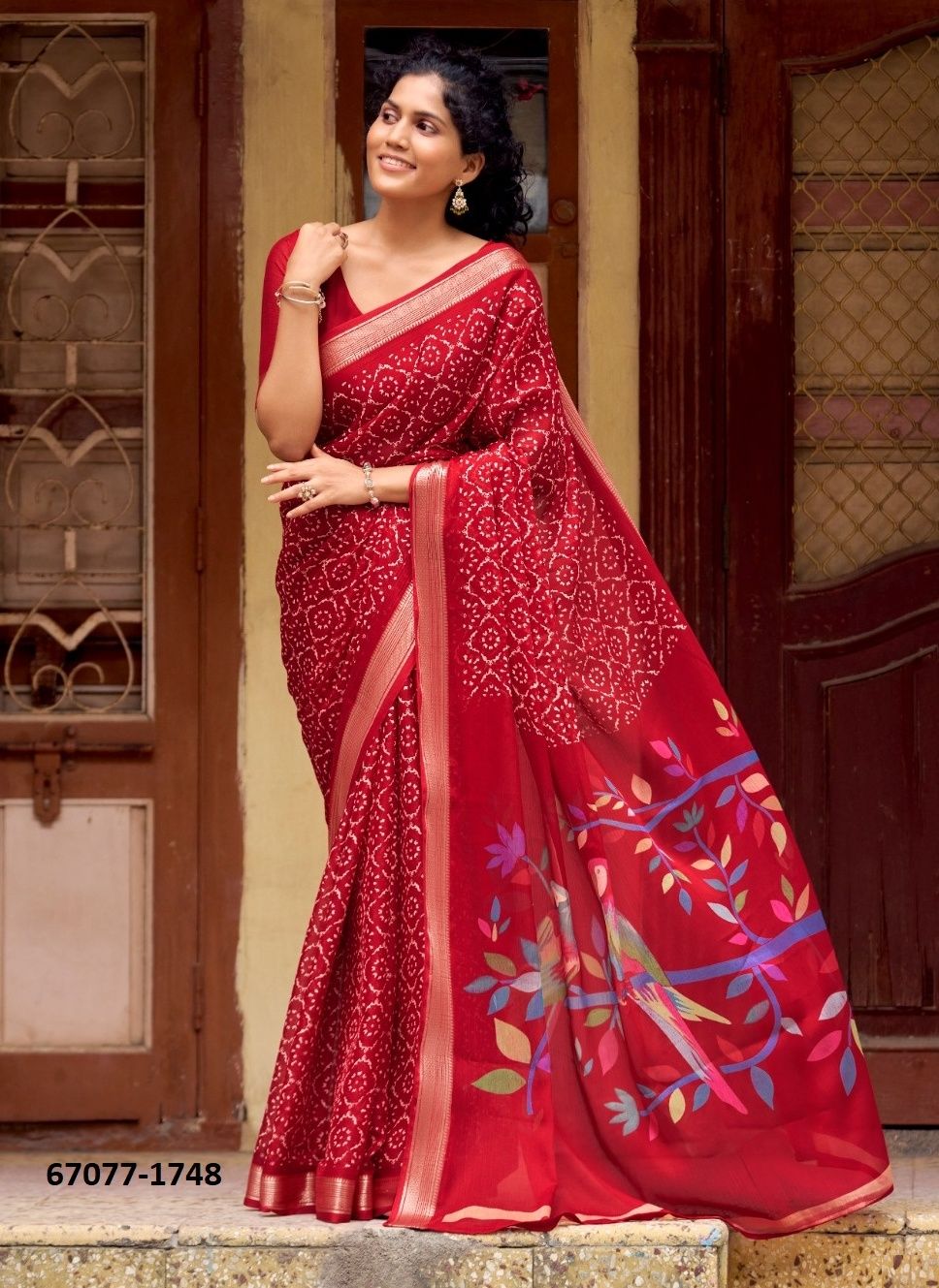 KIVARA - Catalog # 67077 (Set of 10 Sarees) KIVARA - Catalog # 67077 (Set of 10 Sarees)