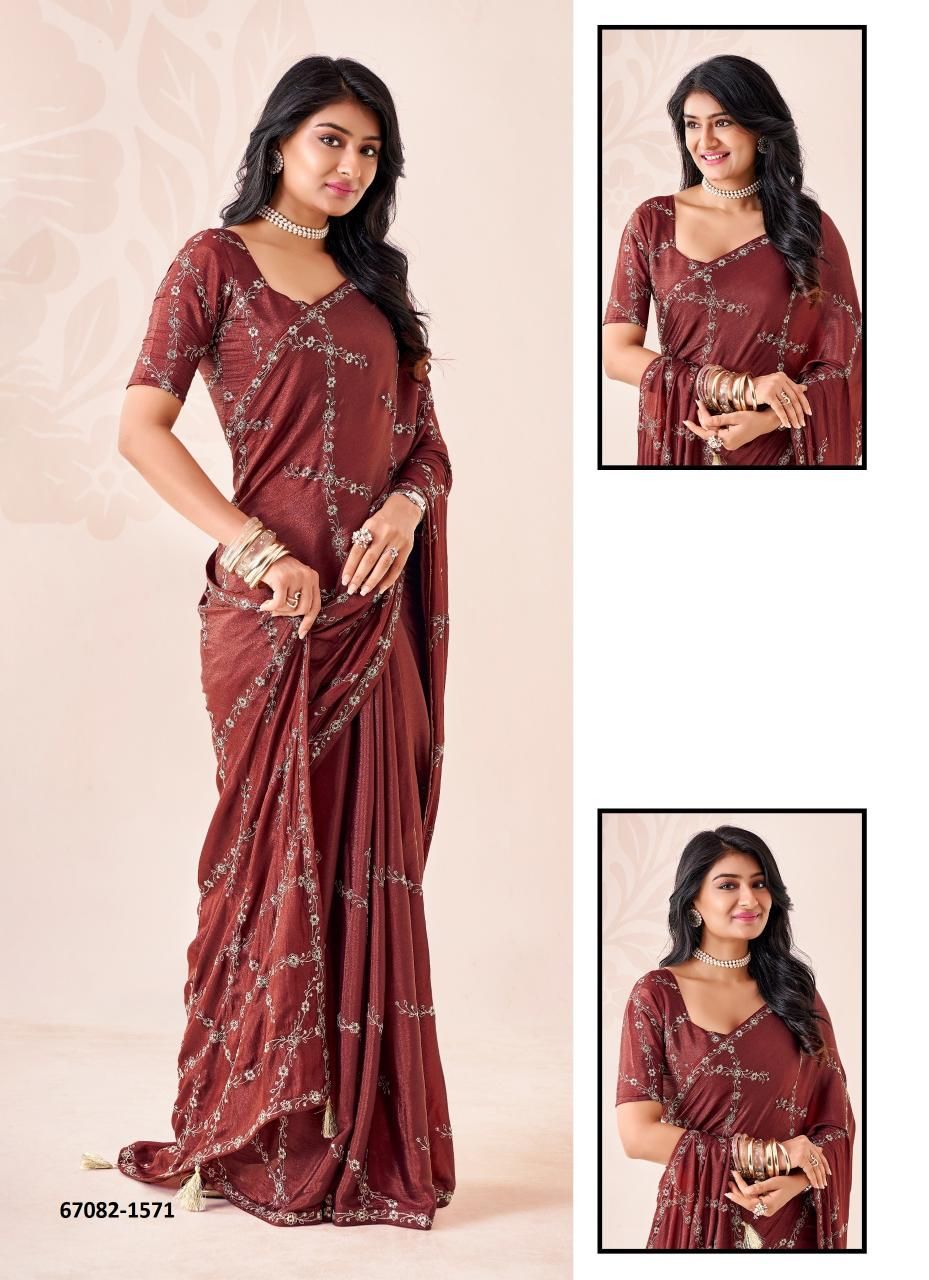 PRATIMA - Catalog # 67082 (Set of 10 Sarees) PRATIMA - Catalog # 67082 (Set of 10 Sarees)