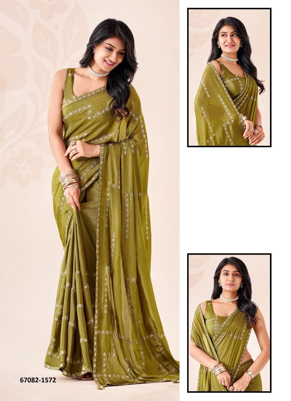 PRATIMA - Catalog # 67082 (Set of 10 Sarees) PRATIMA - Catalog # 67082 (Set of 10 Sarees)