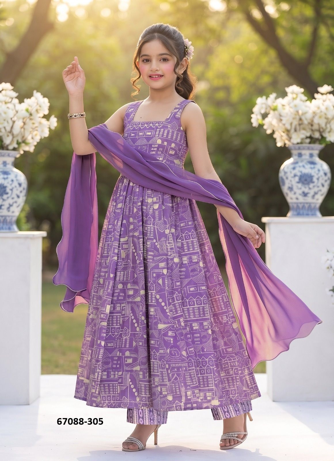 KIDS 3 - Catalog # 67088 (Set of 5 Readymade Salwar Suits) KIDS 3 - Catalog # 67088 (Set of 5 Readymade Salwar Suits)