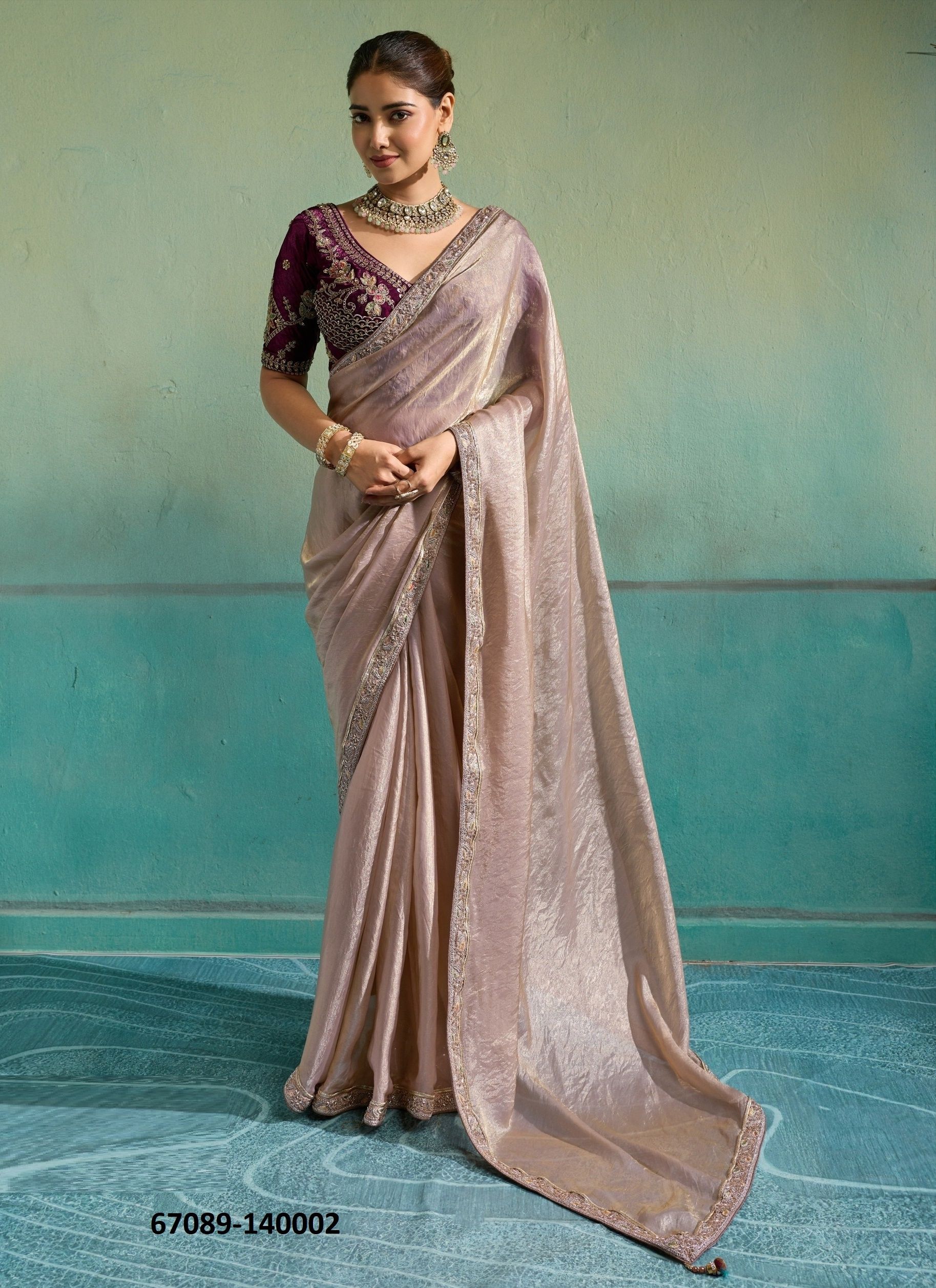 SOIREE 2 - Catalog # 67089 (Set of 5 Sarees)