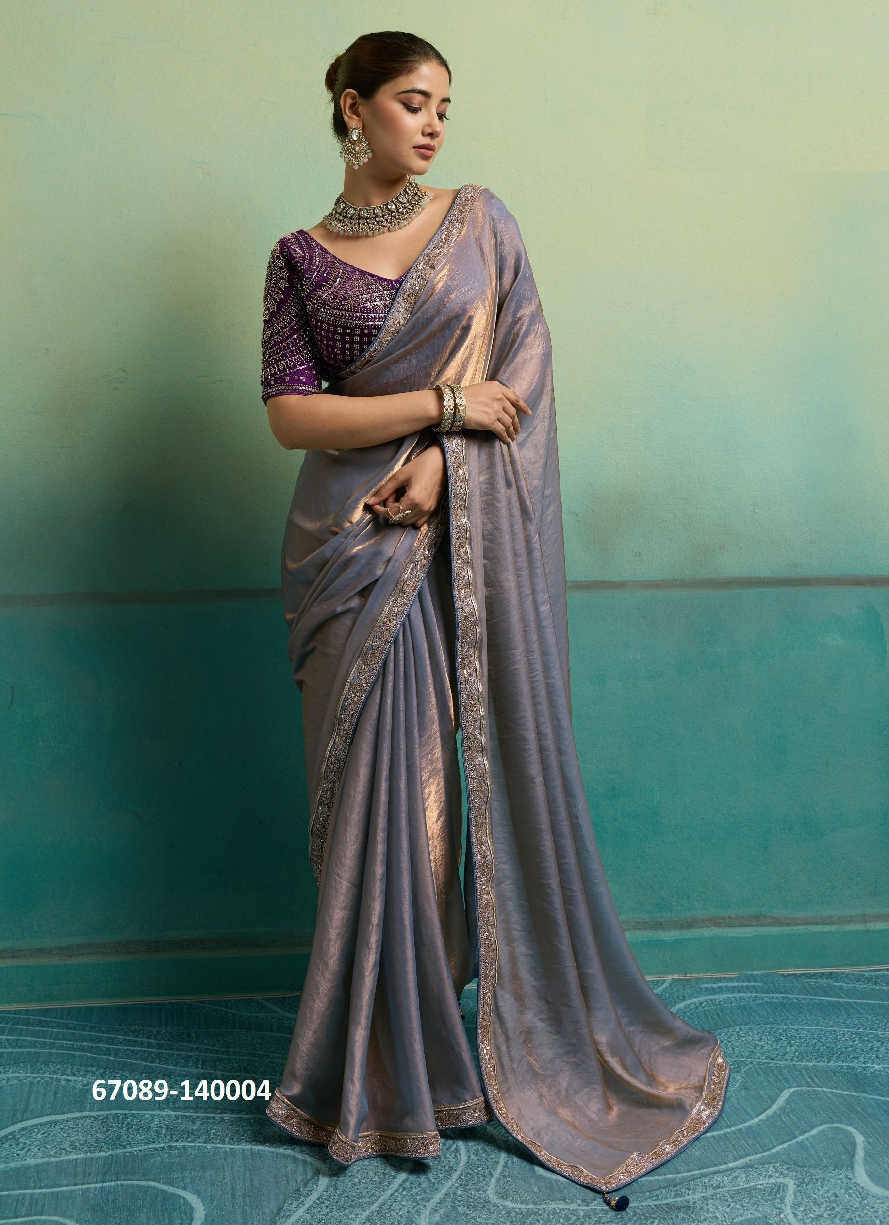 SOIREE 2 - Catalog # 67089 (Set of 5 Sarees)