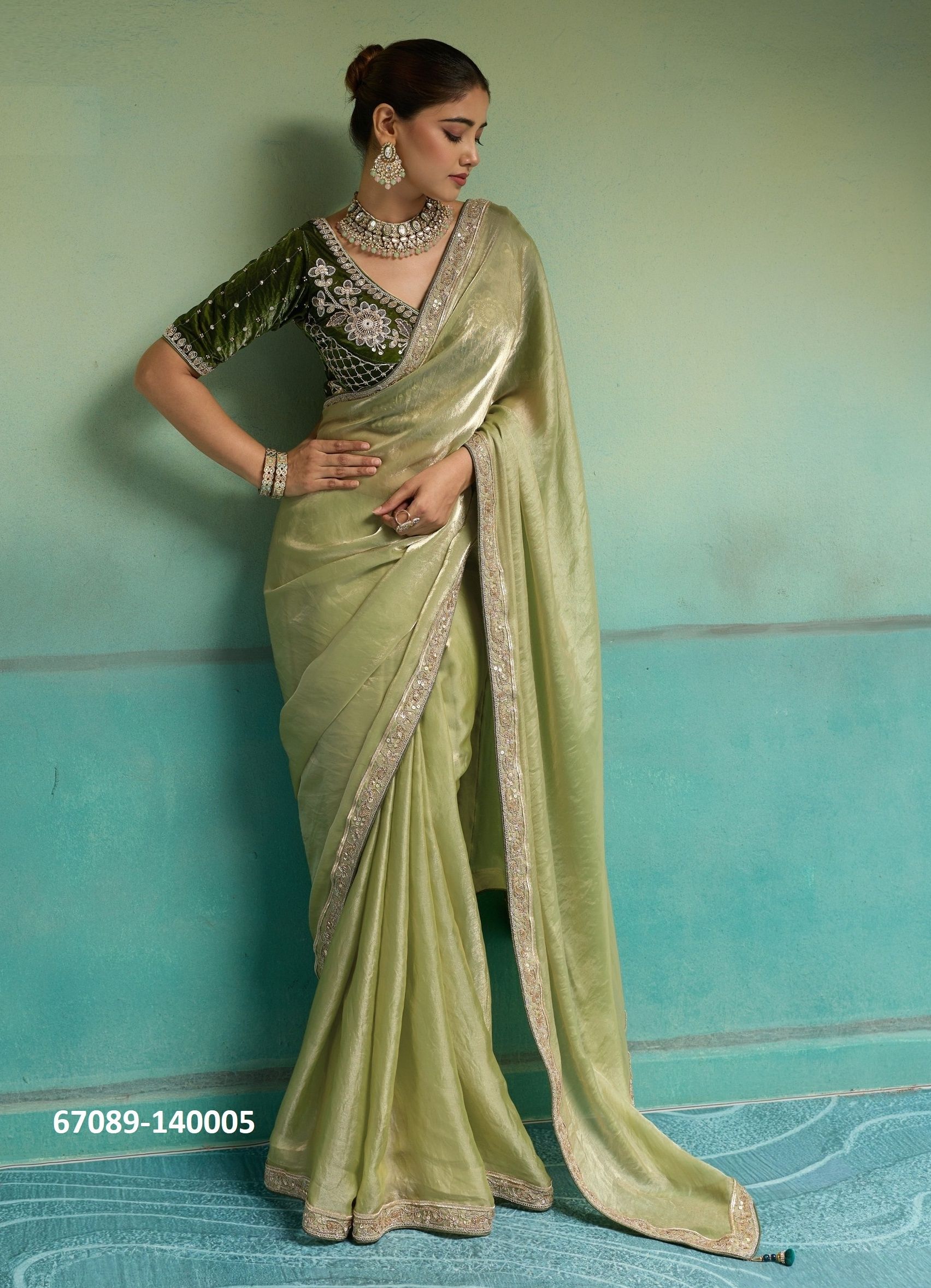 SOIREE 2 - Catalog # 67089 (Set of 5 Sarees)