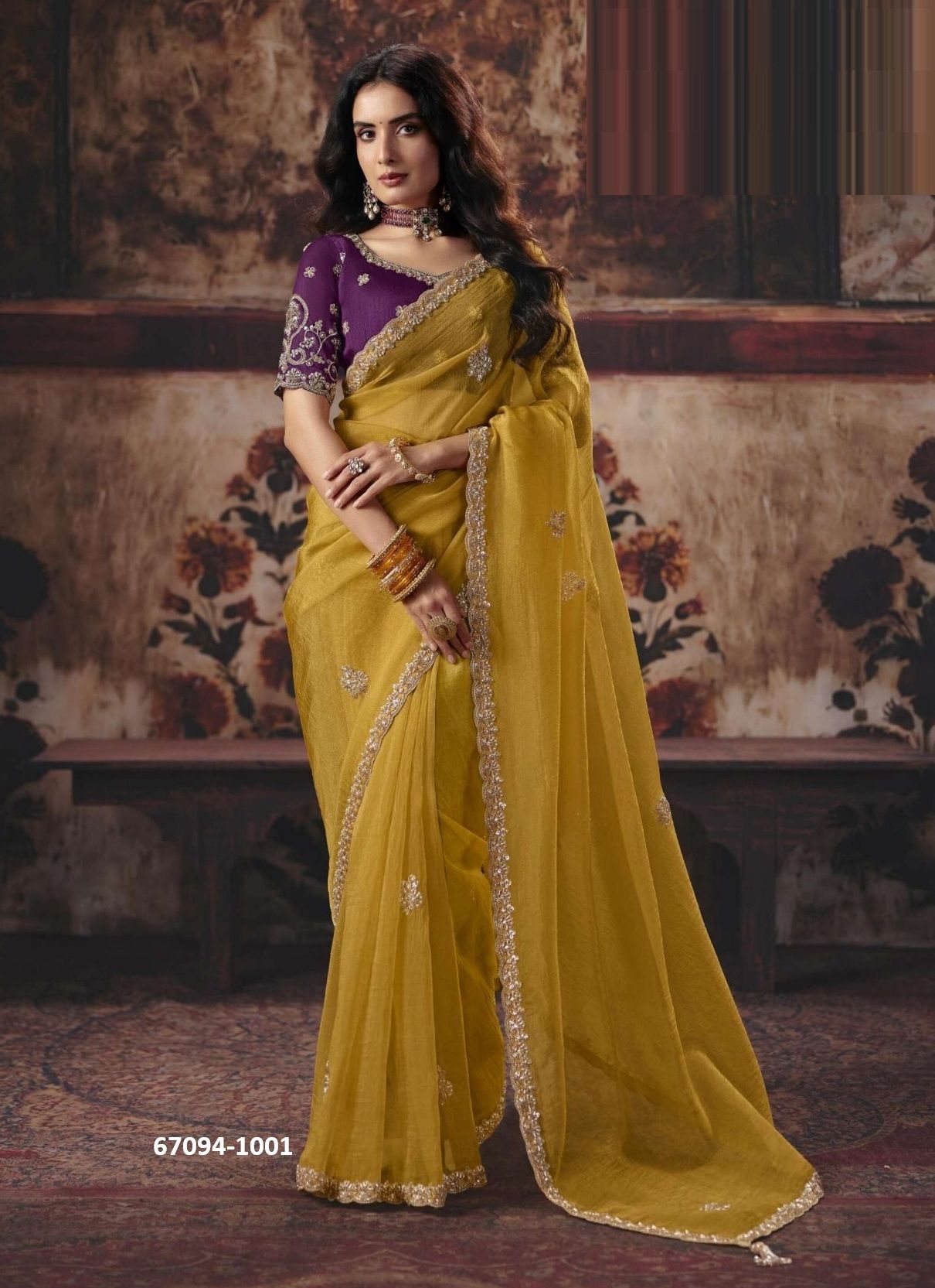VIRASAT 1 - Catalog # 67094 (Set of 14 Sarees) VIRASAT 1 - Catalog # 67094 (Set of 14 Sarees)