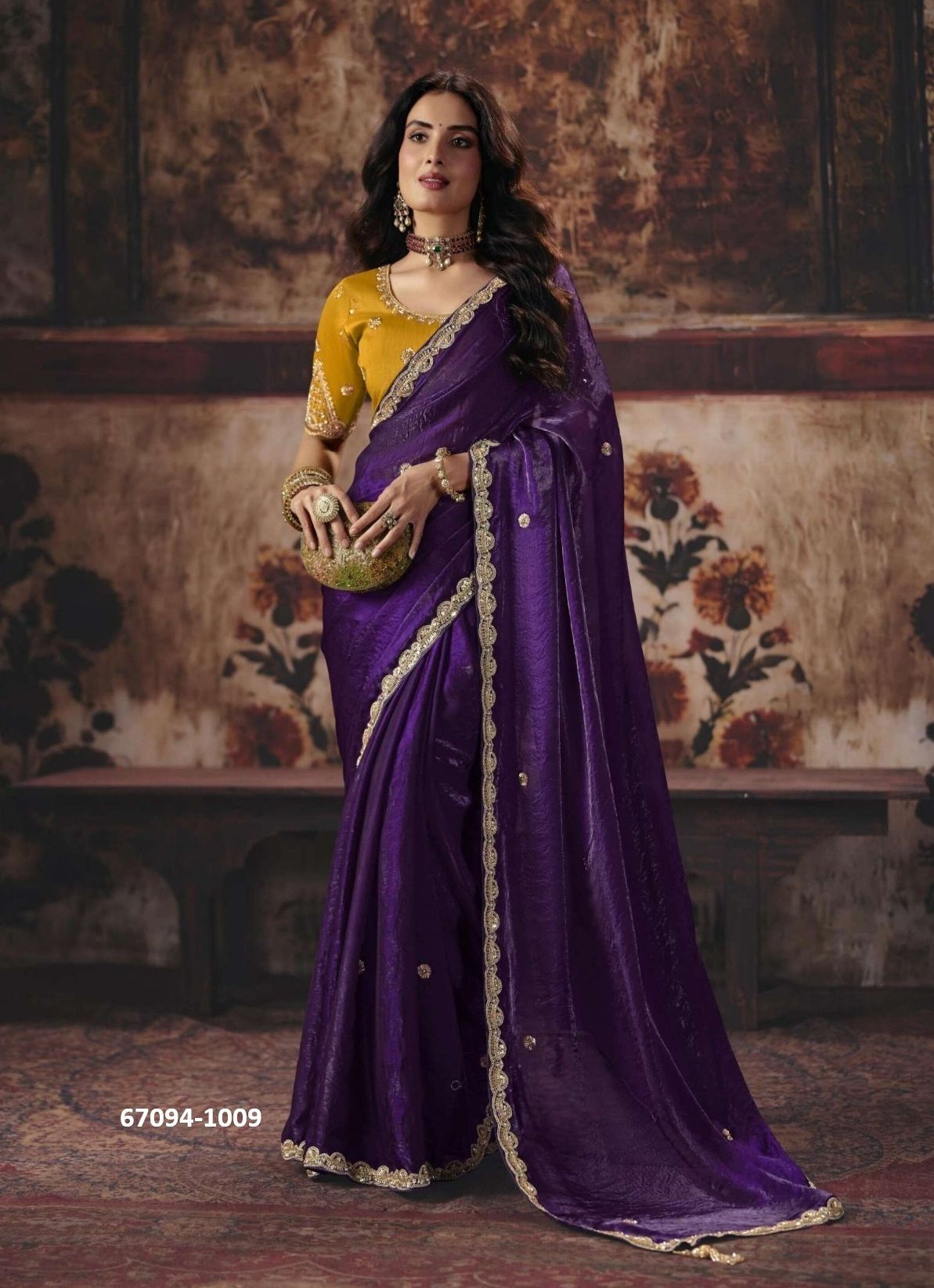 VIRASAT 1 - Catalog # 67094 (Set of 14 Sarees) VIRASAT 1 - Catalog # 67094 (Set of 14 Sarees)