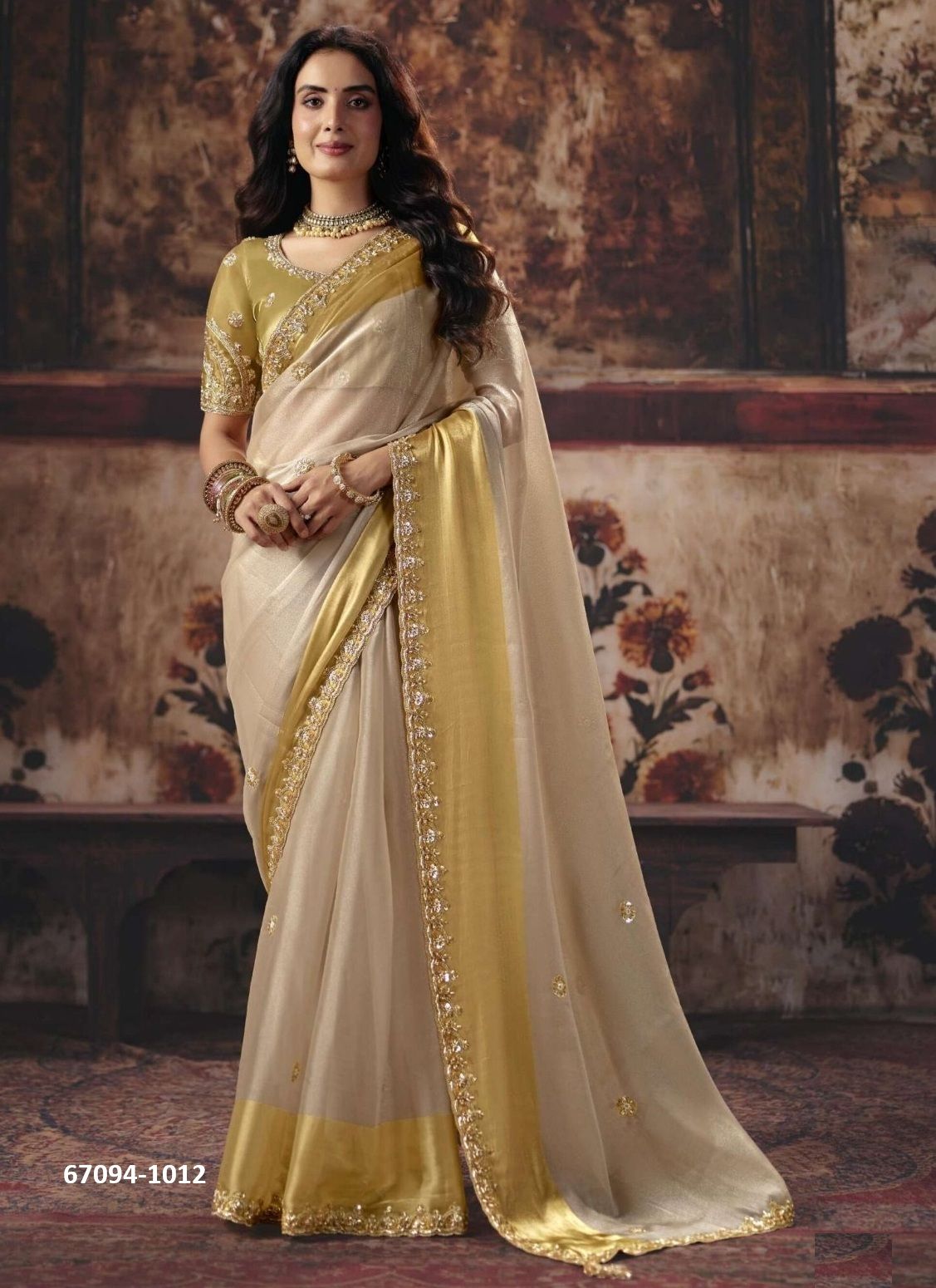 VIRASAT 1 - Catalog # 67094 (Set of 14 Sarees) VIRASAT 1 - Catalog # 67094 (Set of 14 Sarees)