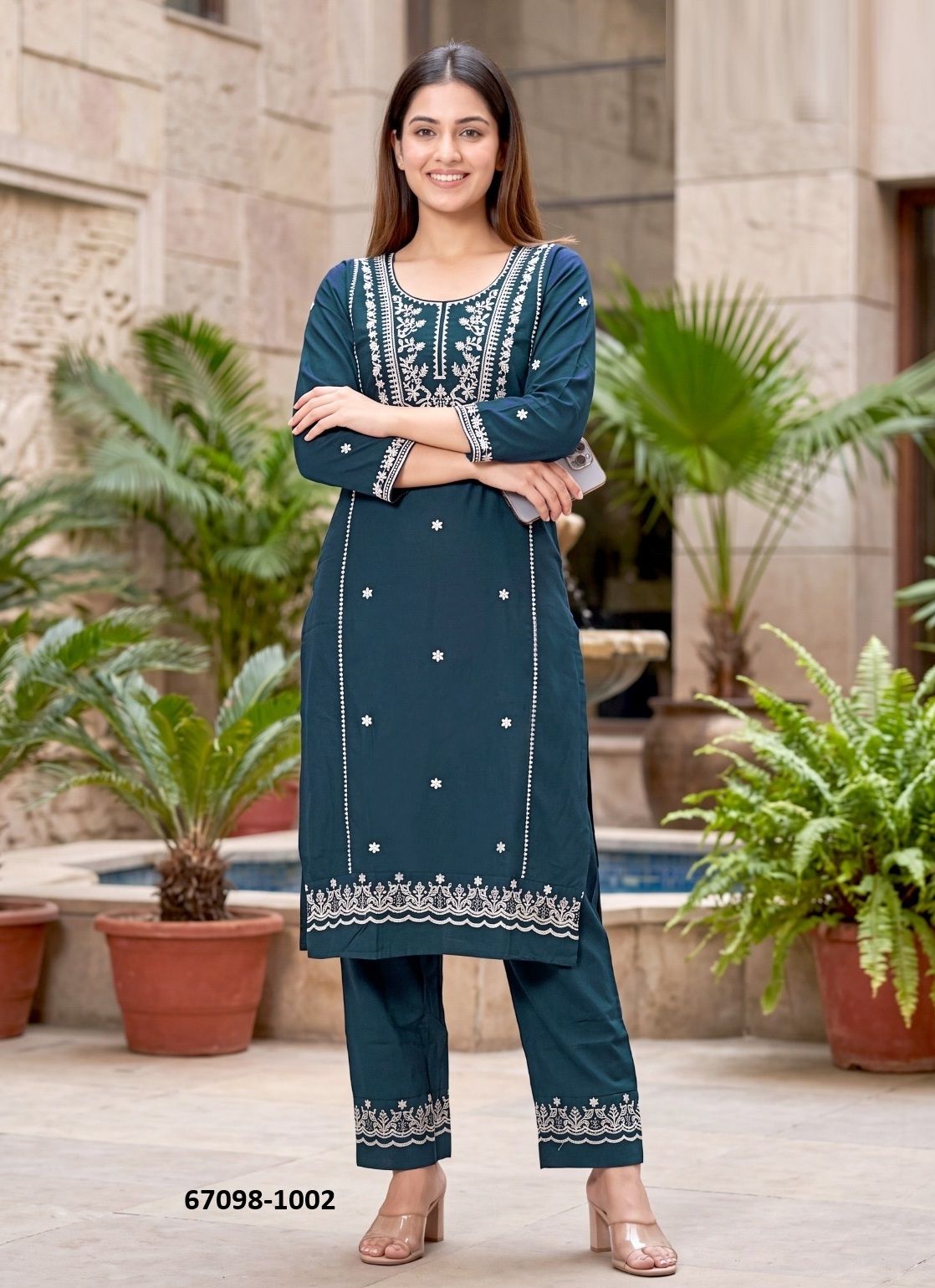 ANJISH - Catalog # 67098 (Set of 6 Tops With Bottoms)
