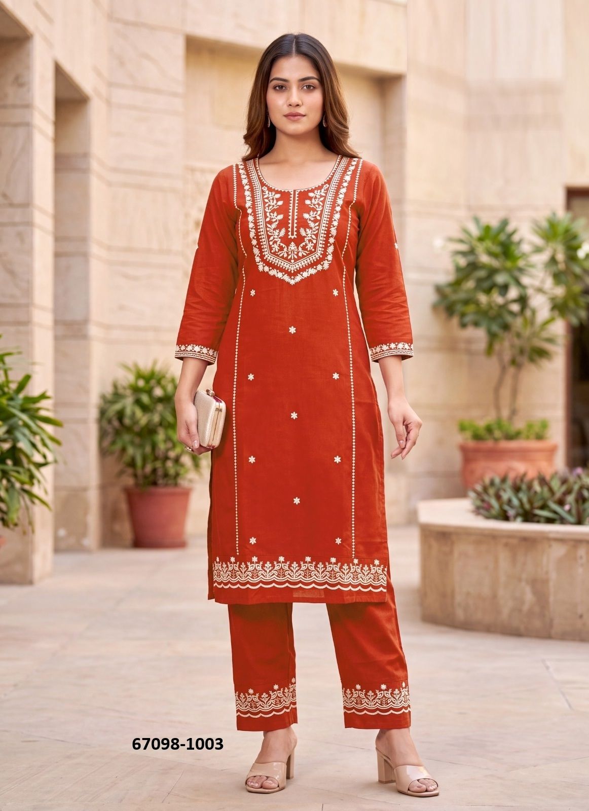 ANJISH - Catalog # 67098 (Set of 6 Tops With Bottoms)