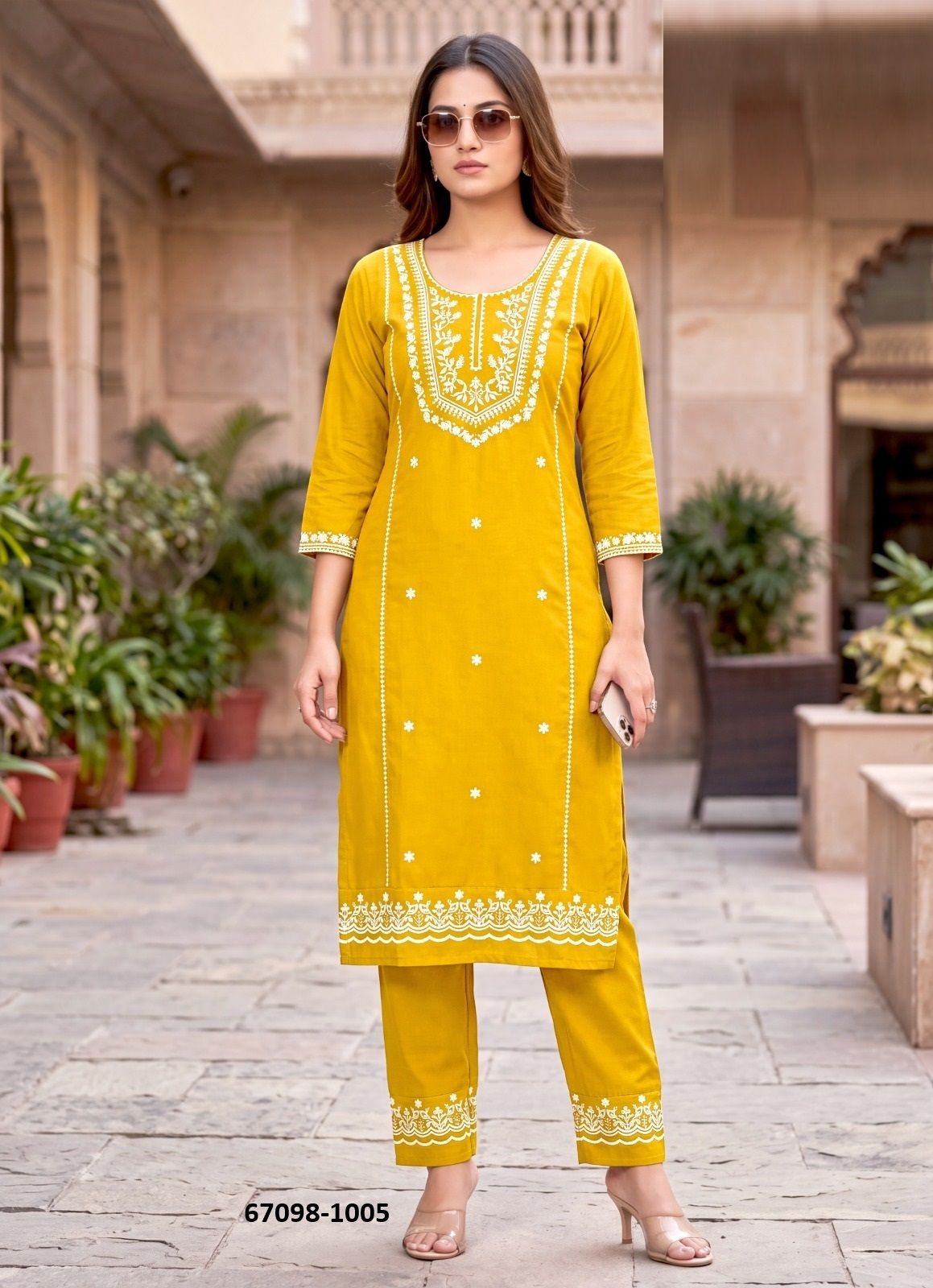 ANJISH - Catalog # 67098 (Set of 6 Tops With Bottoms)