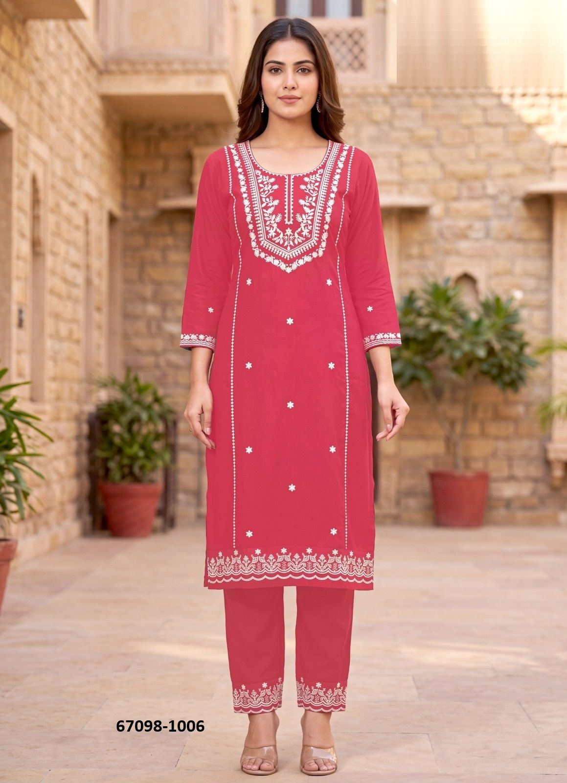 ANJISH - Catalog # 67098 (Set of 6 Tops With Bottoms)