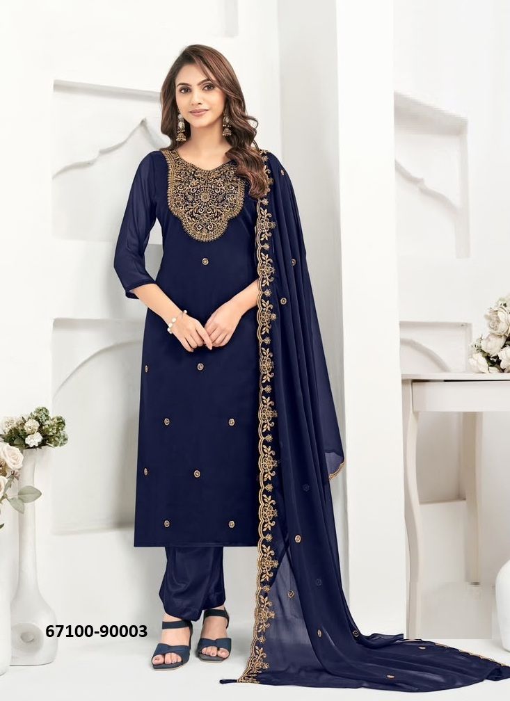 MUBEENA - Catalog # 67100 (Set of 11 Readymade Salwar Suits) MUBEENA - Catalog # 67100 (Set of 11 Readymade Salwar Suits)
