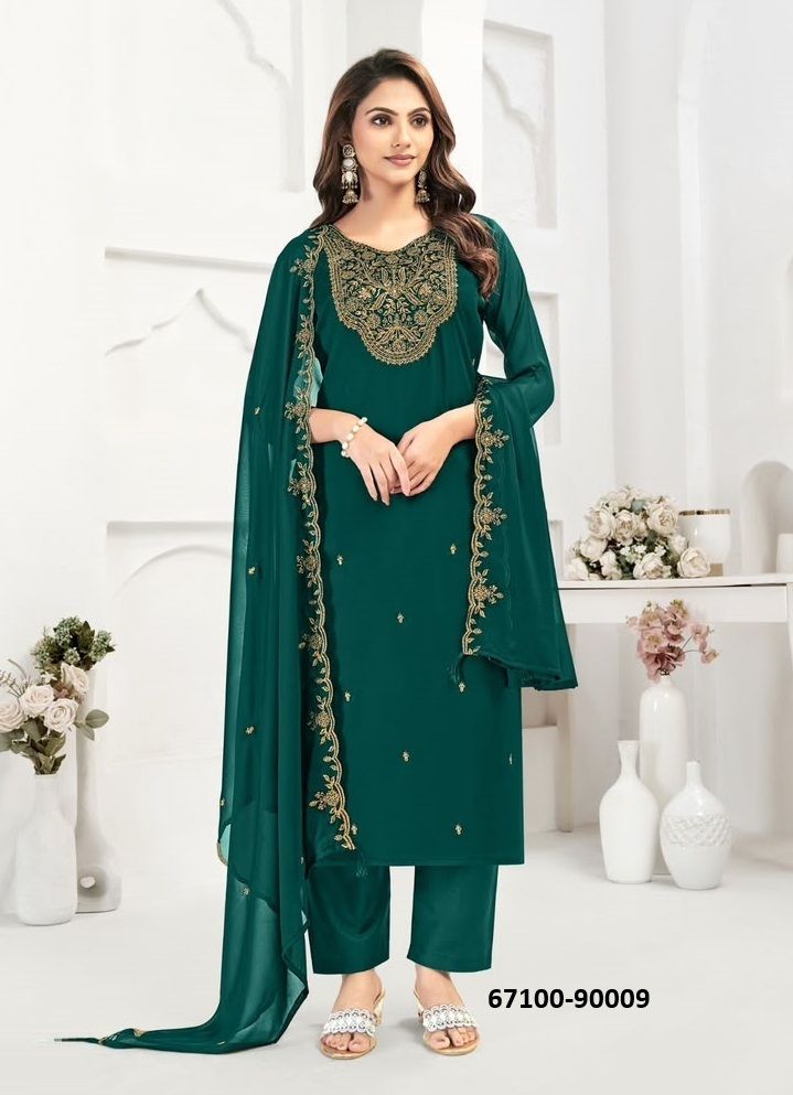MUBEENA - Catalog # 67100 (Set of 11 Readymade Salwar Suits) MUBEENA - Catalog # 67100 (Set of 11 Readymade Salwar Suits)