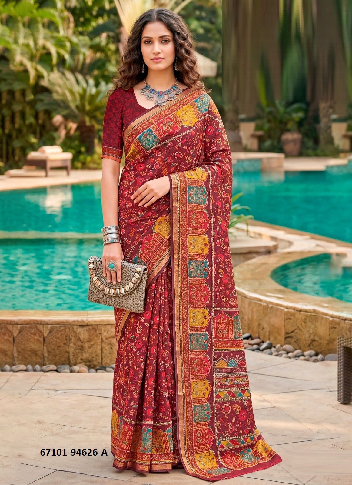 YAMIKA - Catalog # 67101 (Set of 14 Sarees) YAMIKA - Catalog # 67101 (Set of 14 Sarees)