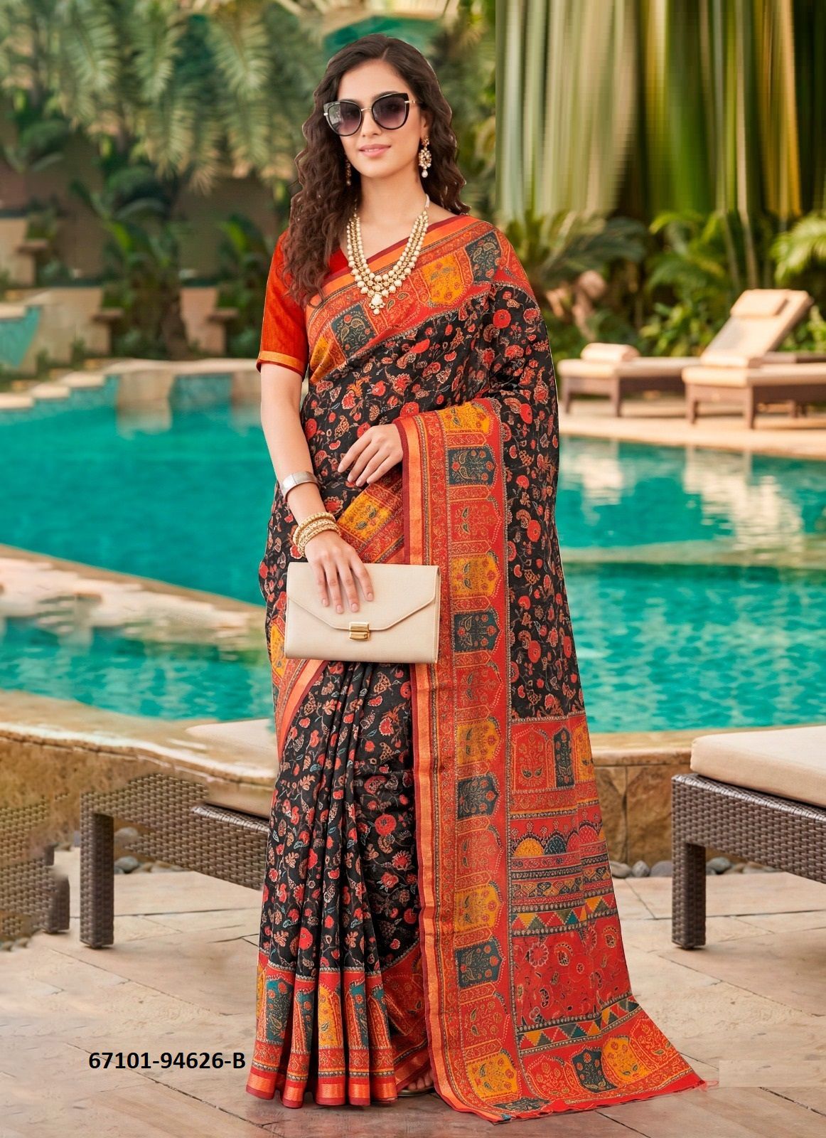 YAMIKA - Catalog # 67101 (Set of 14 Sarees) YAMIKA - Catalog # 67101 (Set of 14 Sarees)
