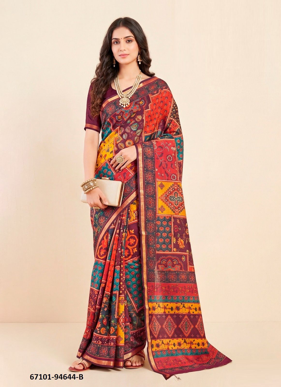 YAMIKA - Catalog # 67101 (Set of 14 Sarees) YAMIKA - Catalog # 67101 (Set of 14 Sarees)
